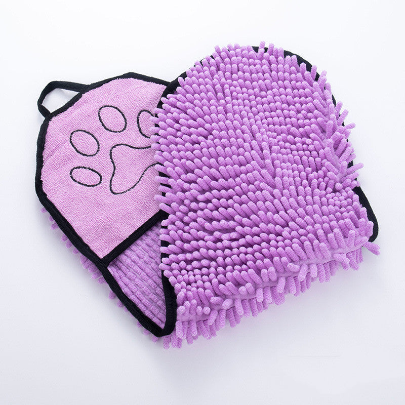 Quick-dry microfiber pet bath robe - Soft absorbent drying towel for dogs and cats in Canada & AU.