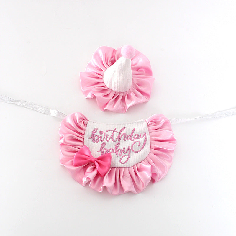 Cute celebration birthday bib for dogs - Festive pet apparel for birthday parties in AU, NZ & Canada.