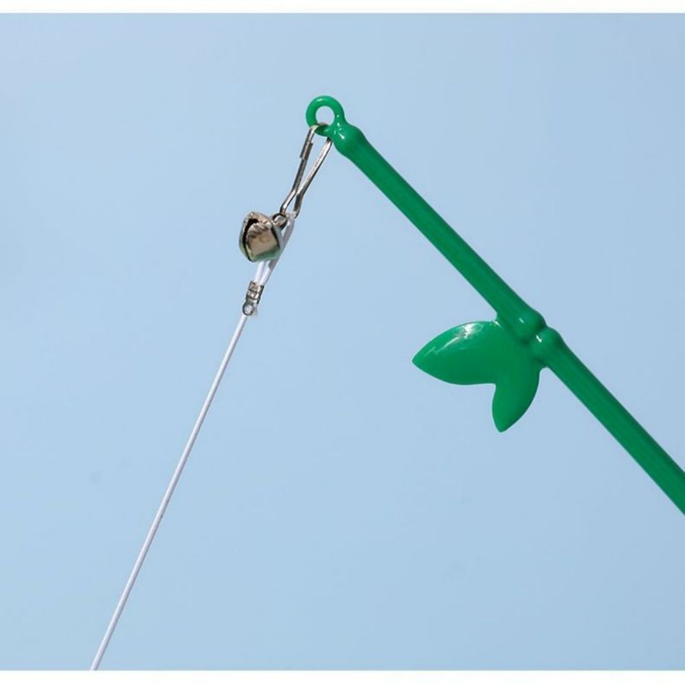 Interactive cat feather wand toy - Durable bird-mimic teaser for indoor play in Australia & NZ.