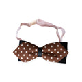 Cute dog bow tie collar - Stylish adjustable pet accessory for special occasions in Canada & AU.
