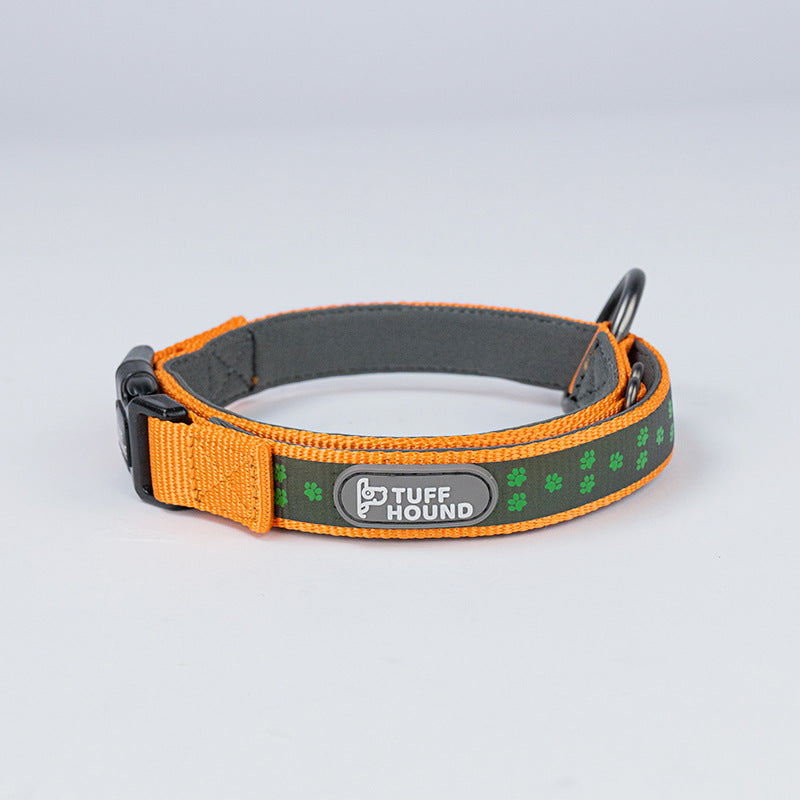 Holographic reflective dog leash for night safety - Durable heavy-duty lead for AU & NZ walks.