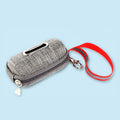 Handy dog poop bag dispenser  - Portable waste bag holder for walks in Australia & NZ.