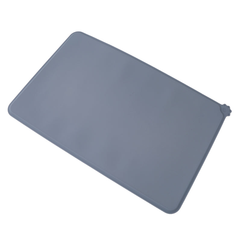 Non-slip silicone pet food mat - Waterproof tidy mealtime helper for dogs and cats in AU & Canada.