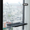 Cat window hammock with strong suction cups - Space-saving sunny seat for cats in Canada & AU.