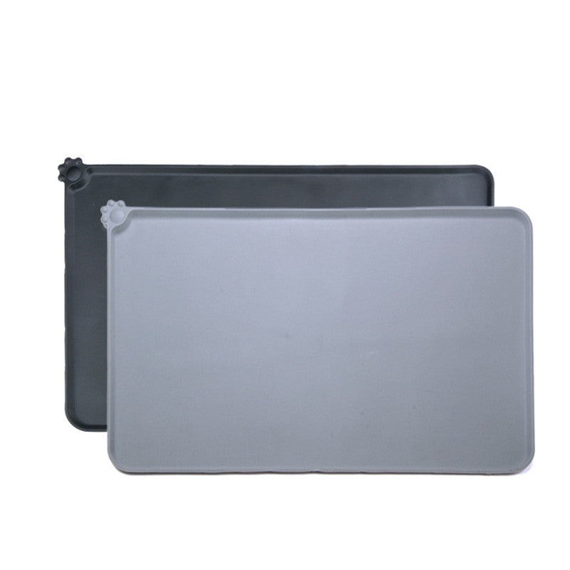 Non-slip silicone pet food mat - Waterproof tidy mealtime helper for dogs and cats in AU & Canada.