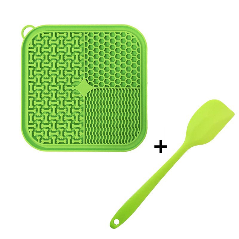 Soothing silicone dog lick pad - Slow feeder and anxiety relief mat for pet owners in Canada & Australia.