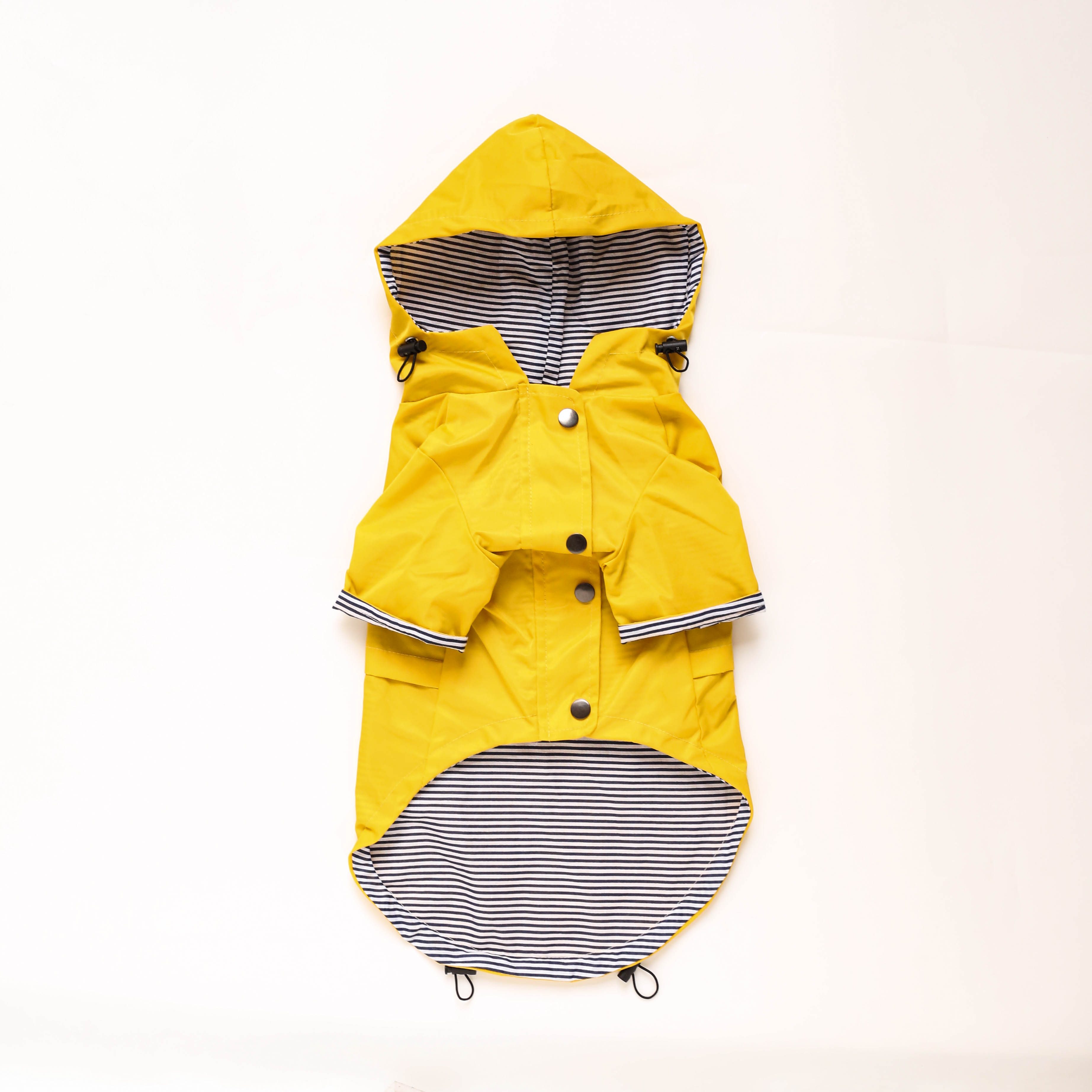 High-visibility waterproof dog raincoat - Essential wet weather gear for Canadian and NZ walks.