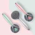 Stainless steel cat hair removal comb - Professional deshedding tool for cat owners in NZ & Canada.
