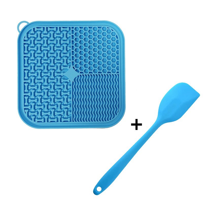 Soothing silicone dog lick pad - Slow feeder and anxiety relief mat for pet owners in Canada & Australia.