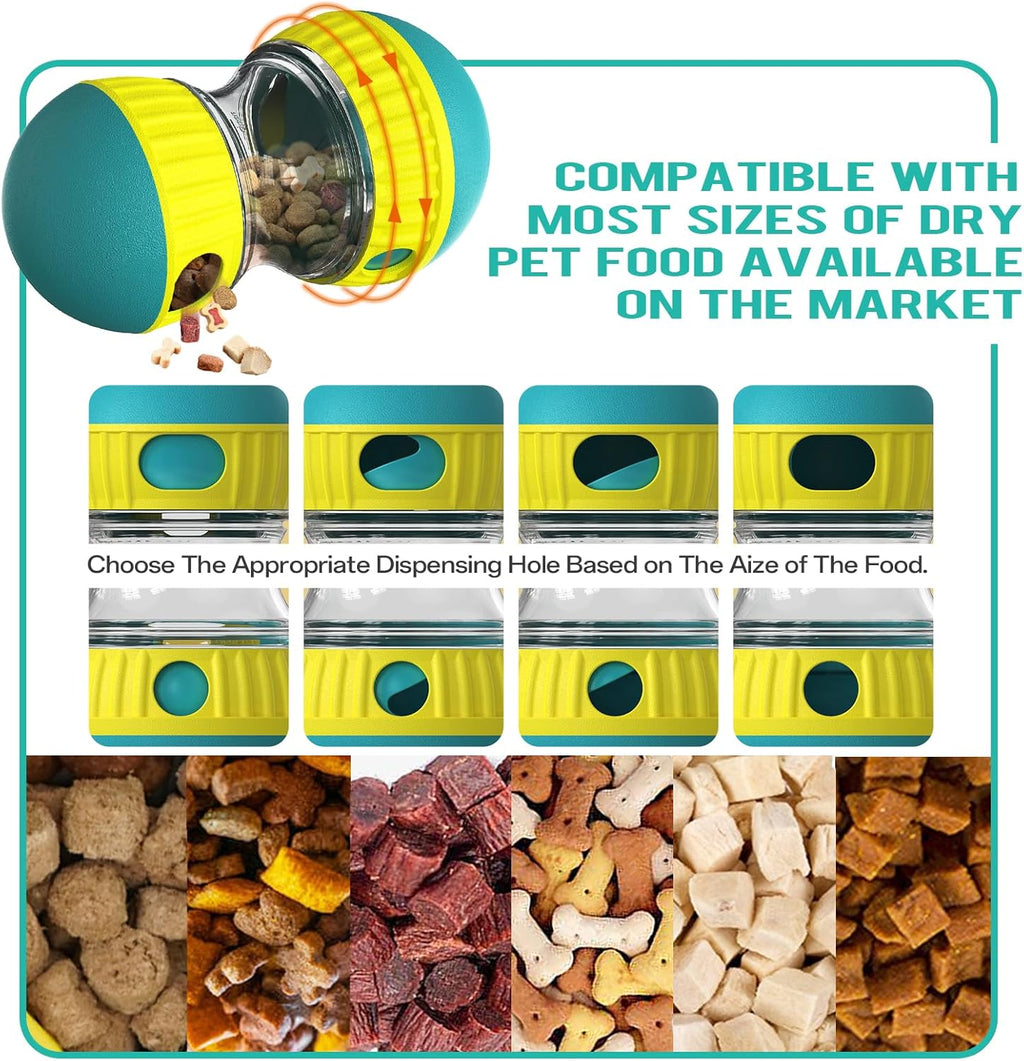 Interactive slow feeder dog toy - Fun mental stimulation and anti-gulping tool for Canada & AU.