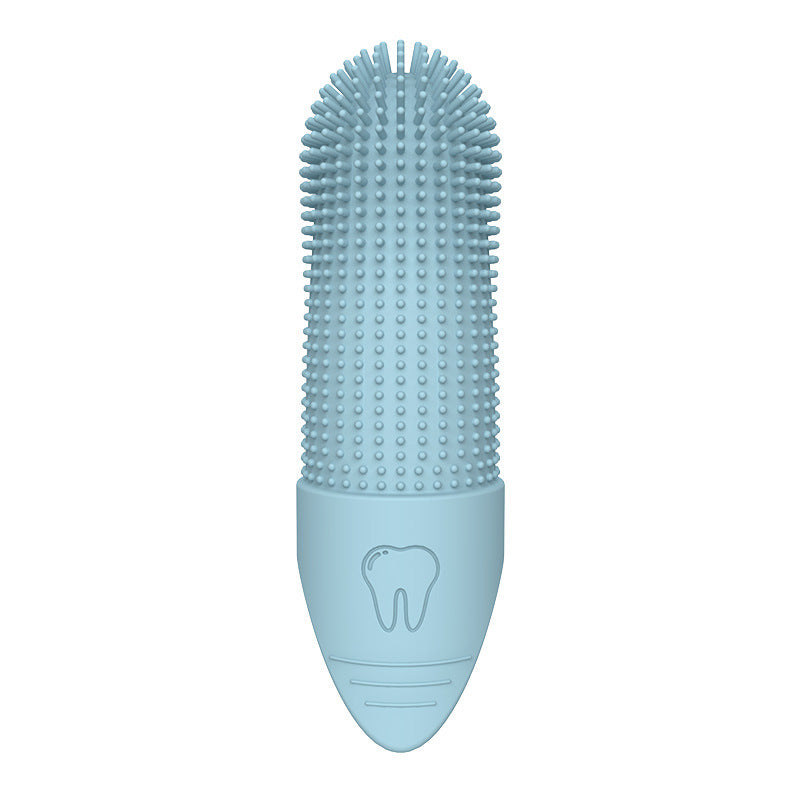 Soft silicone pet finger toothbrush - Dental care and oral cleaning for dogs and cats in NZ & AU.