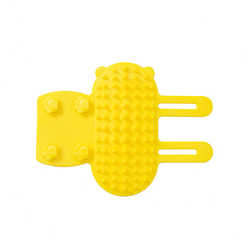 Gentle Corner Cat Grooming Brush for Itchy Pets