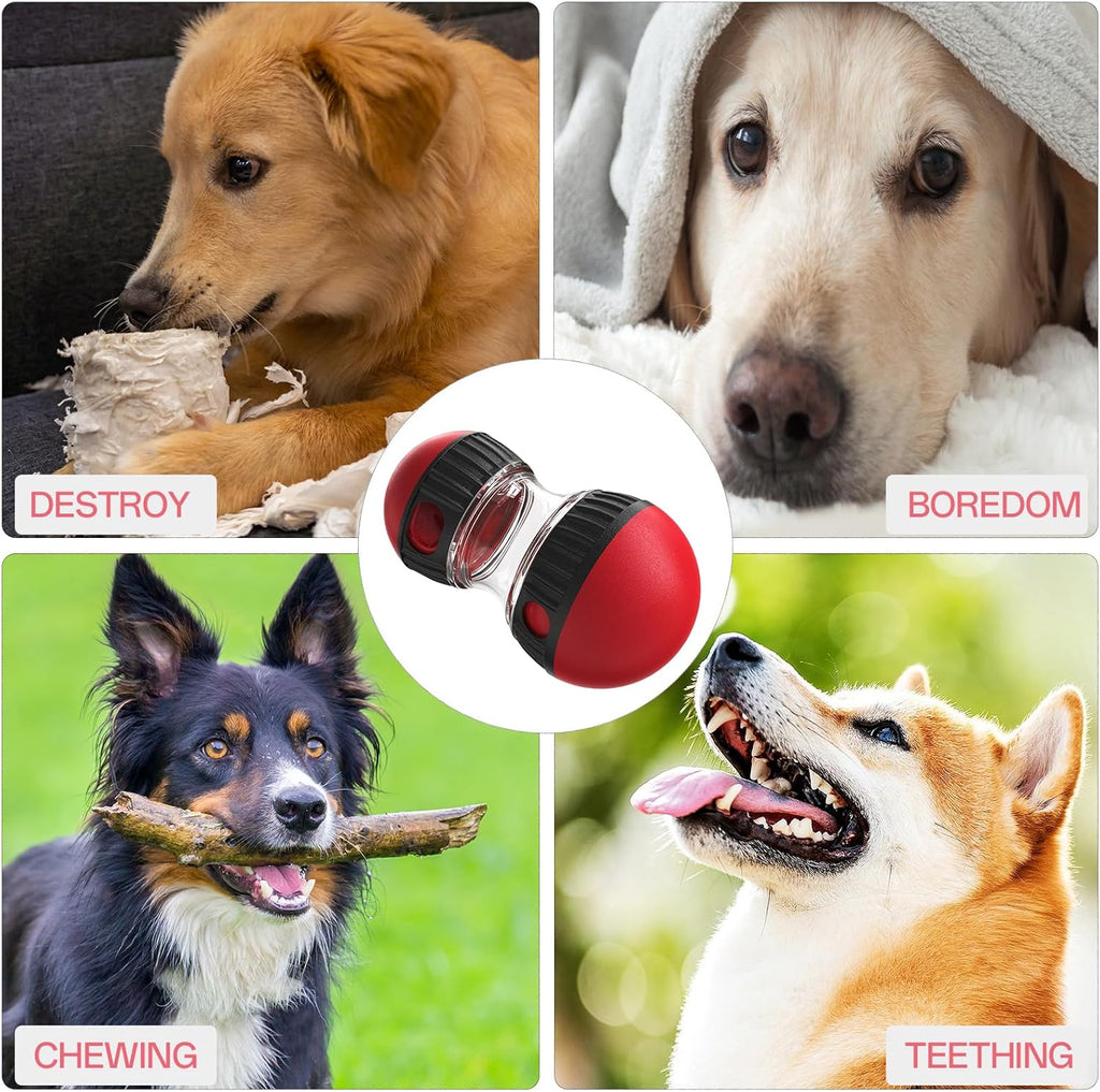 Interactive slow feeder dog toy - Fun mental stimulation and anti-gulping tool for Canada & AU.