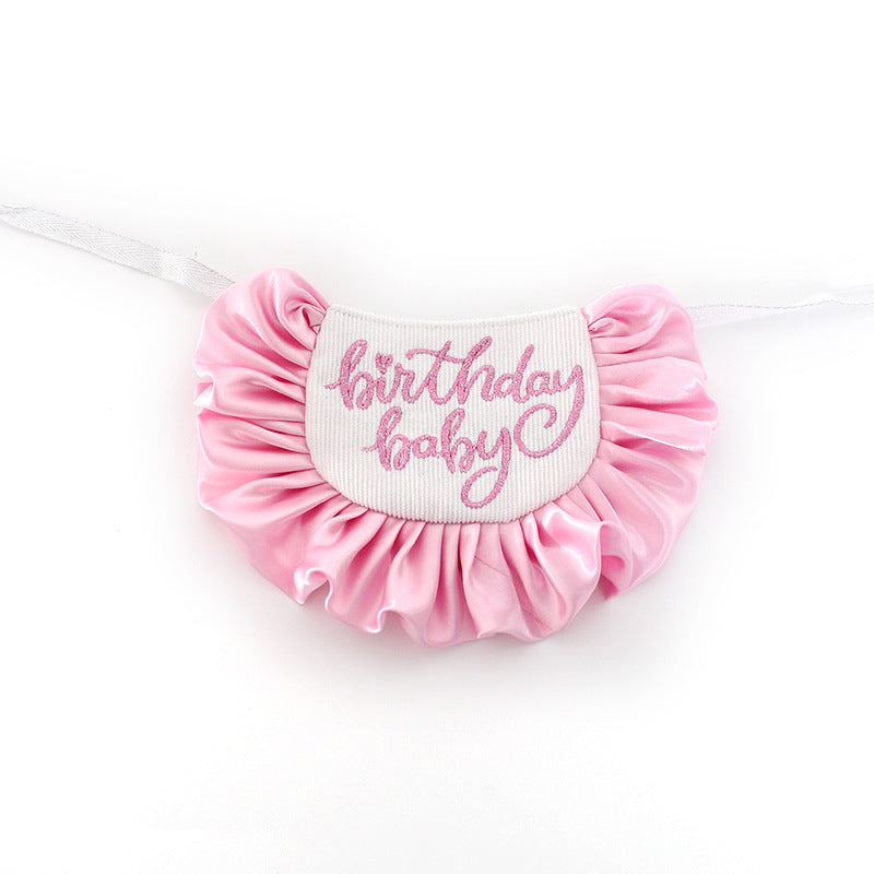 Cute celebration birthday bib for dogs - Festive pet apparel for birthday parties in AU, NZ & Canada.