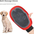 Soft silicone pet grooming gloves - Deshedding and massage tool for cats and dogs in Canada.