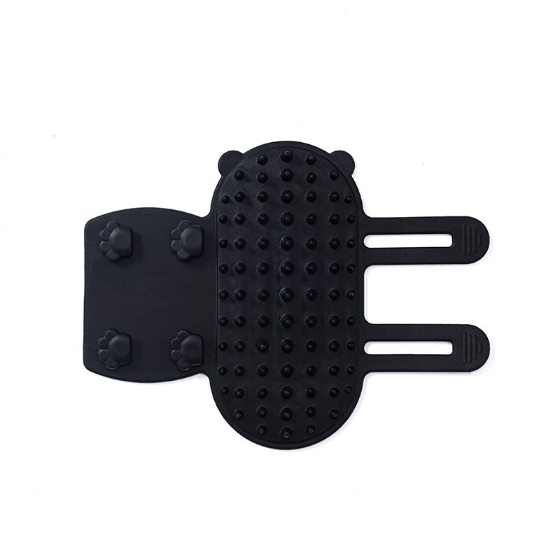 Gentle Corner Cat Grooming Brush for Itchy Pets
