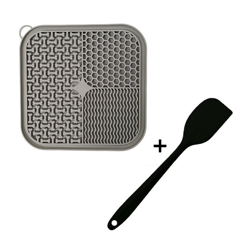 Soothing silicone dog lick pad - Slow feeder and anxiety relief mat for pet owners in Canada & Australia.