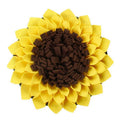 Sunflower snuffle mat for dogs - Interactive slow feeder for mental stimulation in AU & Canada.