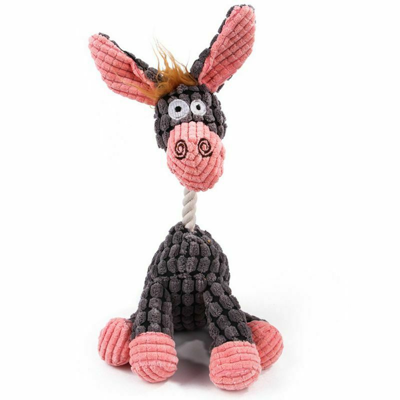 Fun squeaky plush dog toy - Soft durable chew toy for puppies and small dogs in AU, NZ & Canada.