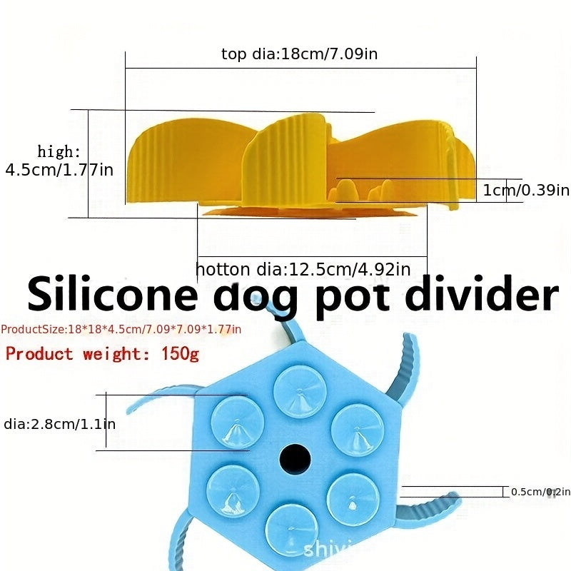 Maze-style slow feeder device for dogs - Better digestion and anti-gulping tool for Australian pet owners.