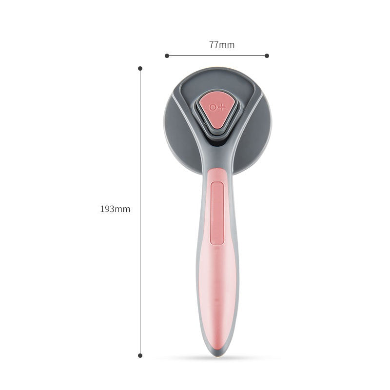 Stainless steel cat hair removal comb - Professional deshedding tool for cat owners in NZ & Canada.