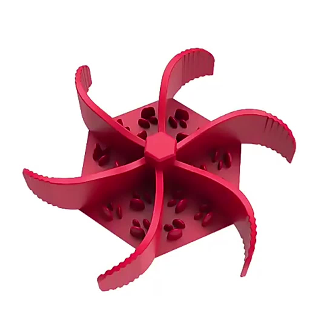 Maze-style slow feeder device for dogs - Better digestion and anti-gulping tool for Australian pet owners.