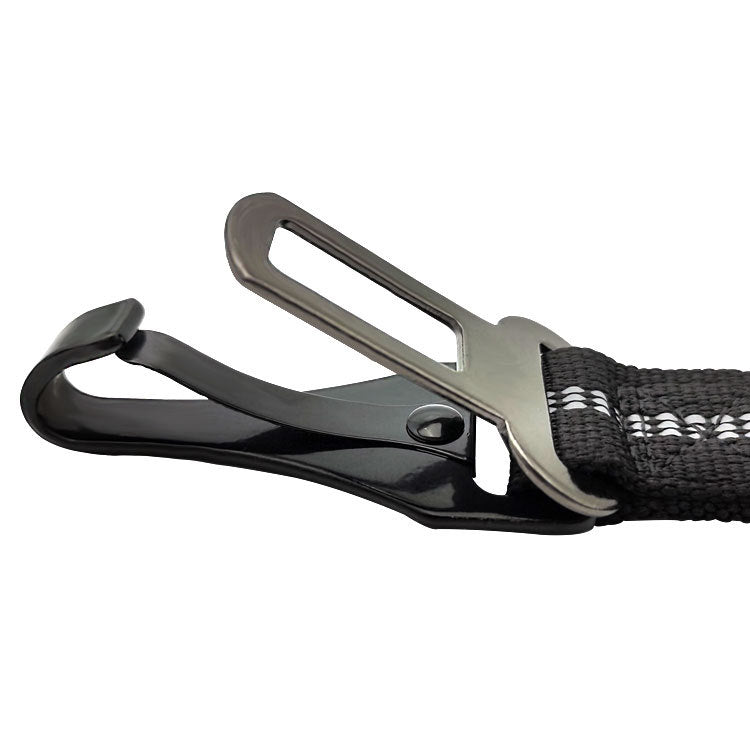 Adjustable retractable dog seat belt - Vehicle safety harness tether for pet travel in NZ, AU & Canada.