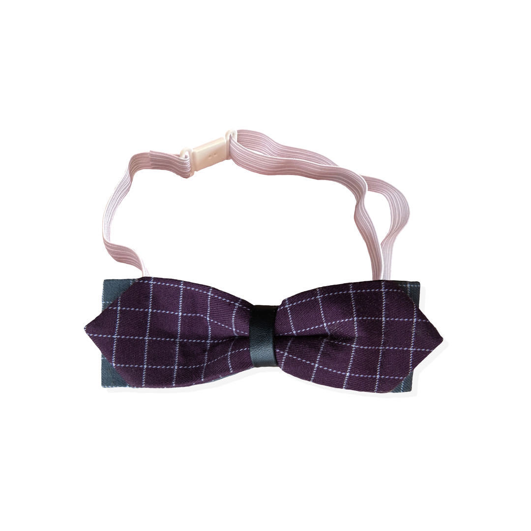 Cute dog bow tie collar - Stylish adjustable pet accessory for special occasions in Canada & AU.