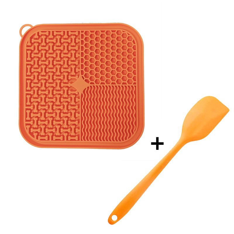 Soothing silicone dog lick pad - Slow feeder and anxiety relief mat for pet owners in Canada & Australia.