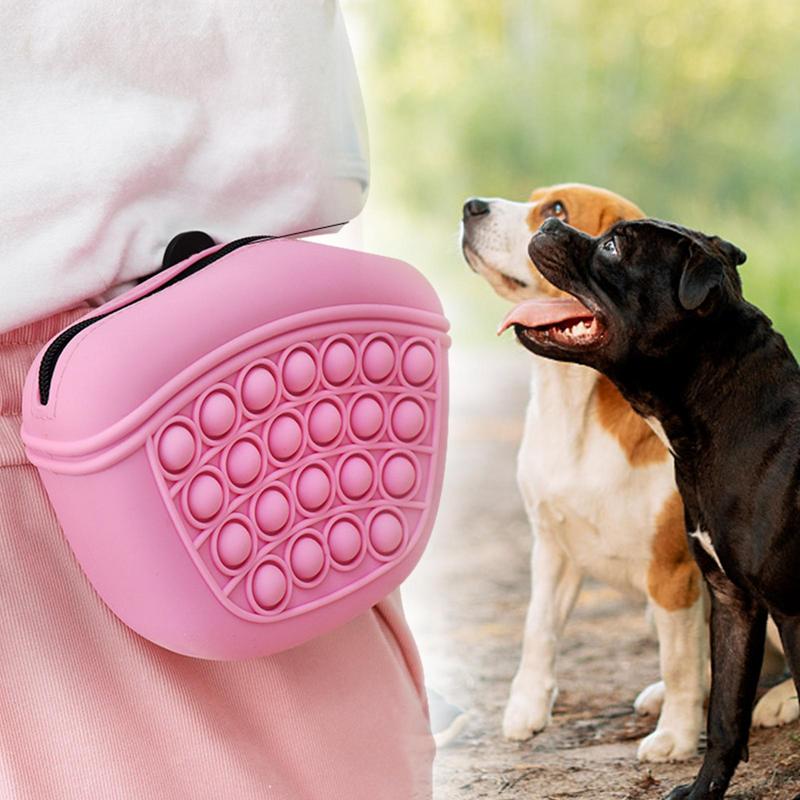 Hands-free dog training treat pouch - Portable waist bag for puppy training and walks in AU & Canada.