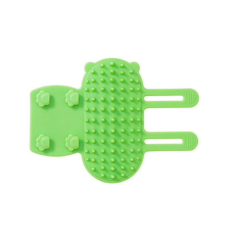 Gentle Corner Cat Grooming Brush for Itchy Pets