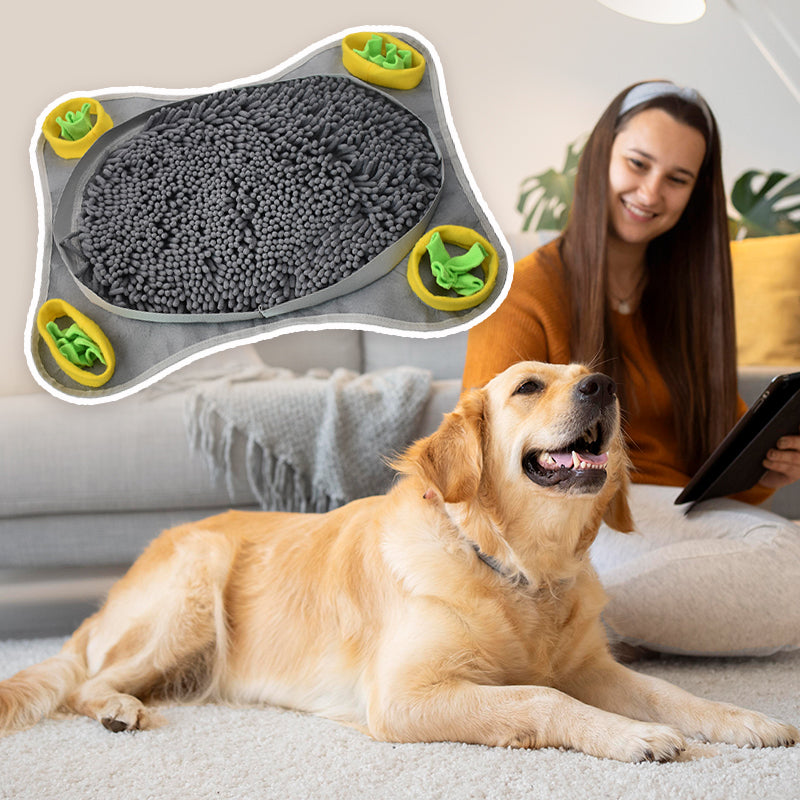 Gentle Nosework Snuffle Mat for Slow Feeding